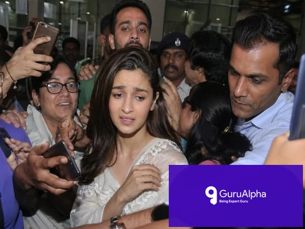 Alia Bhatt Mobbed in Mumbai as Security Guard Roughs Up Fan