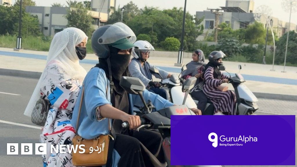 Pakistani Women Trade Public Transit Chaos for Electric Scooters